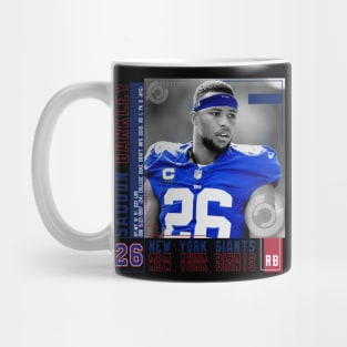 Saquon Barkley Paper Poster Mug